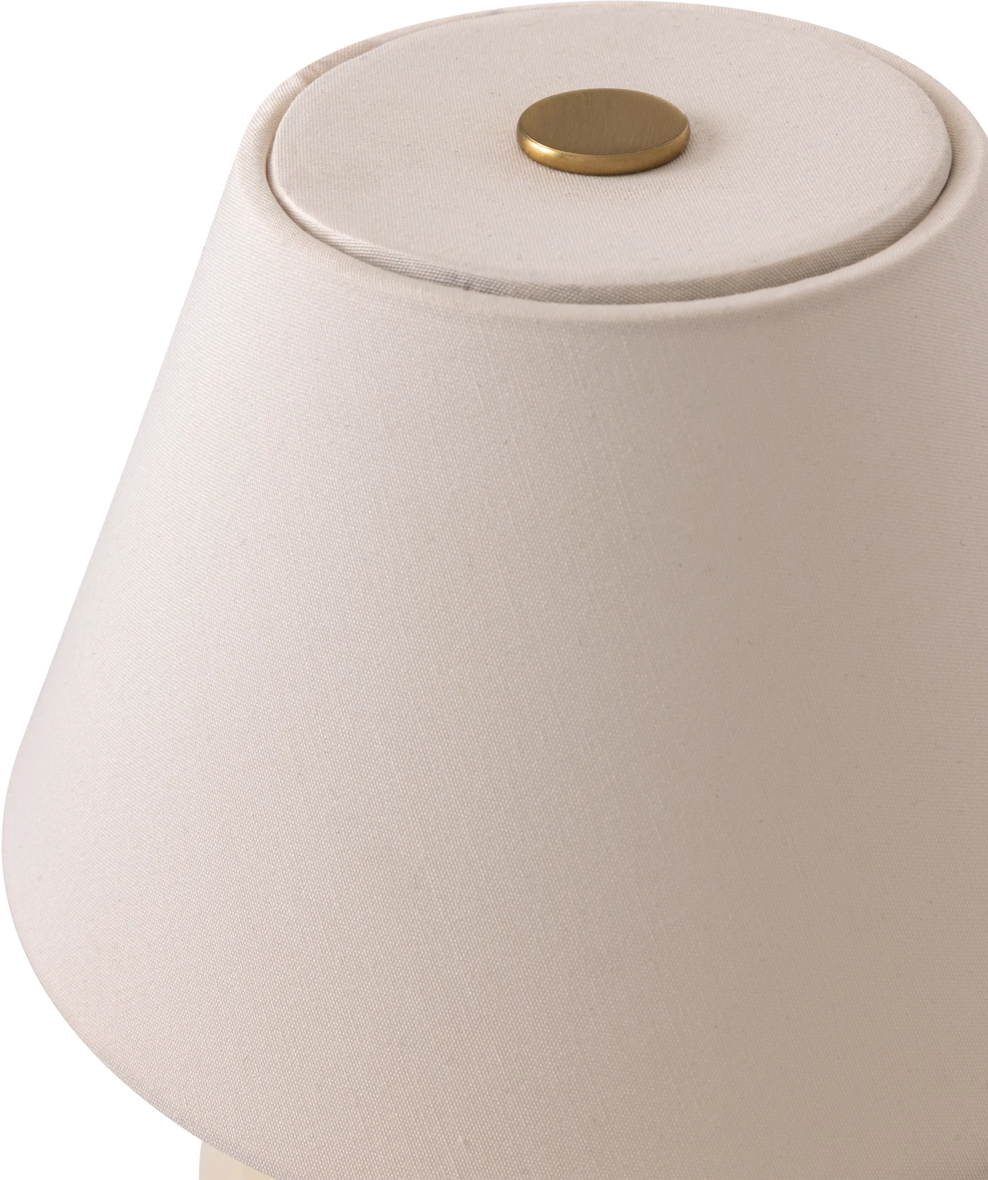 Iris 16 portabel bordlampe, Creme Globen Lighting