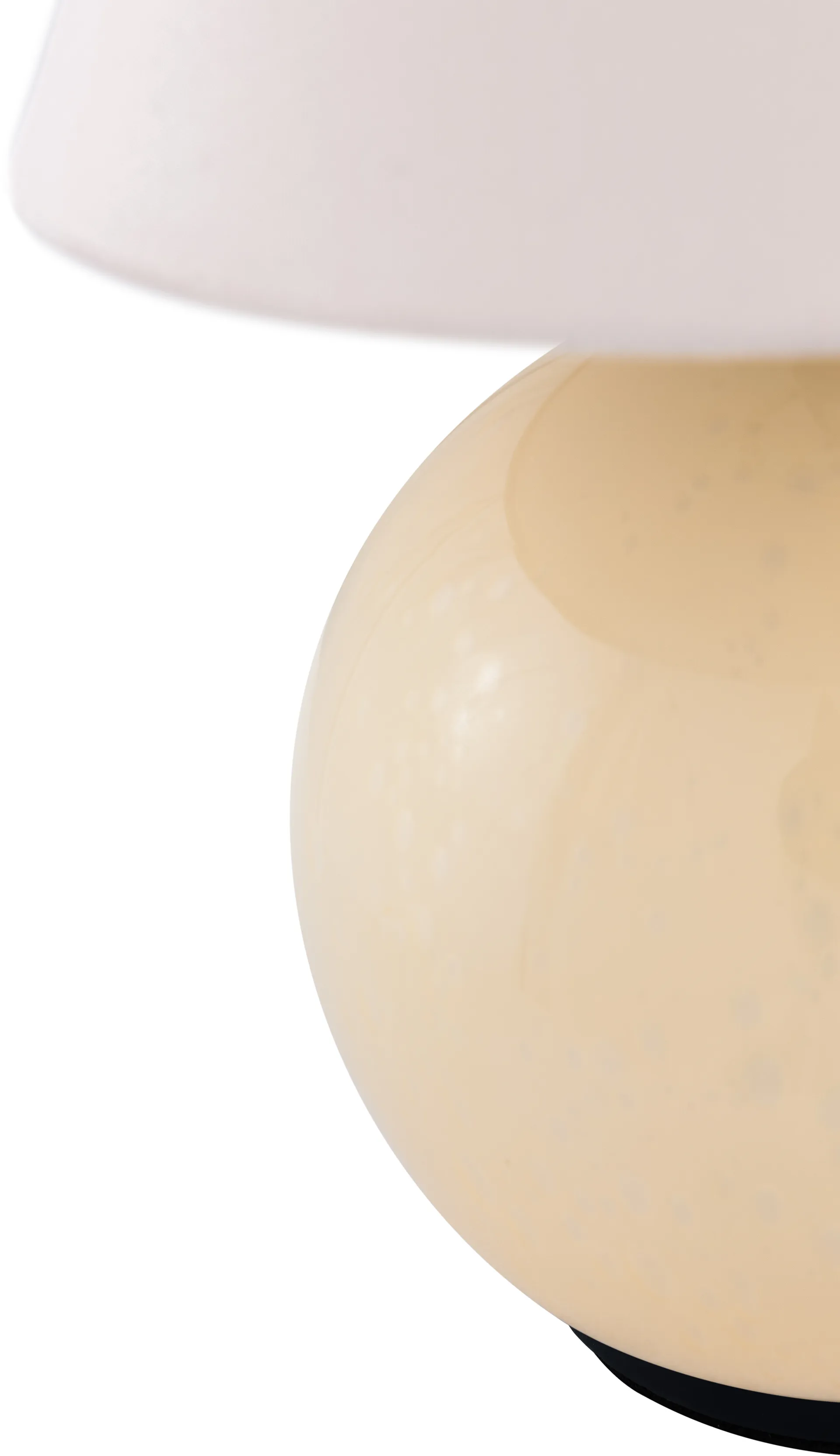 Iris 16 portabel bordlampe, Creme Globen Lighting