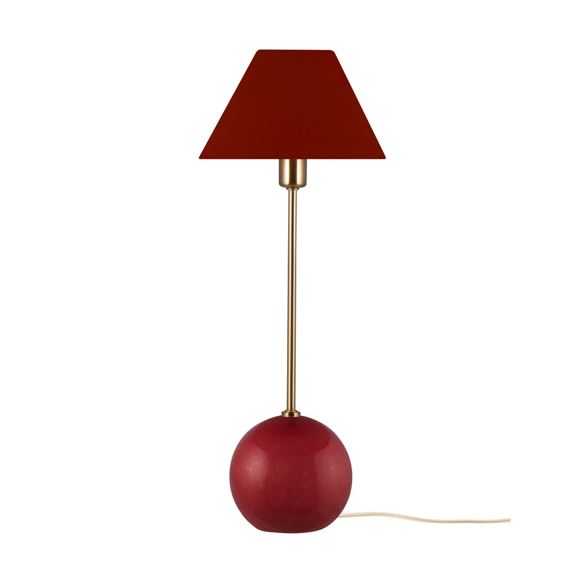 Globen Lighting Iris 20 bordlampe Burgundy