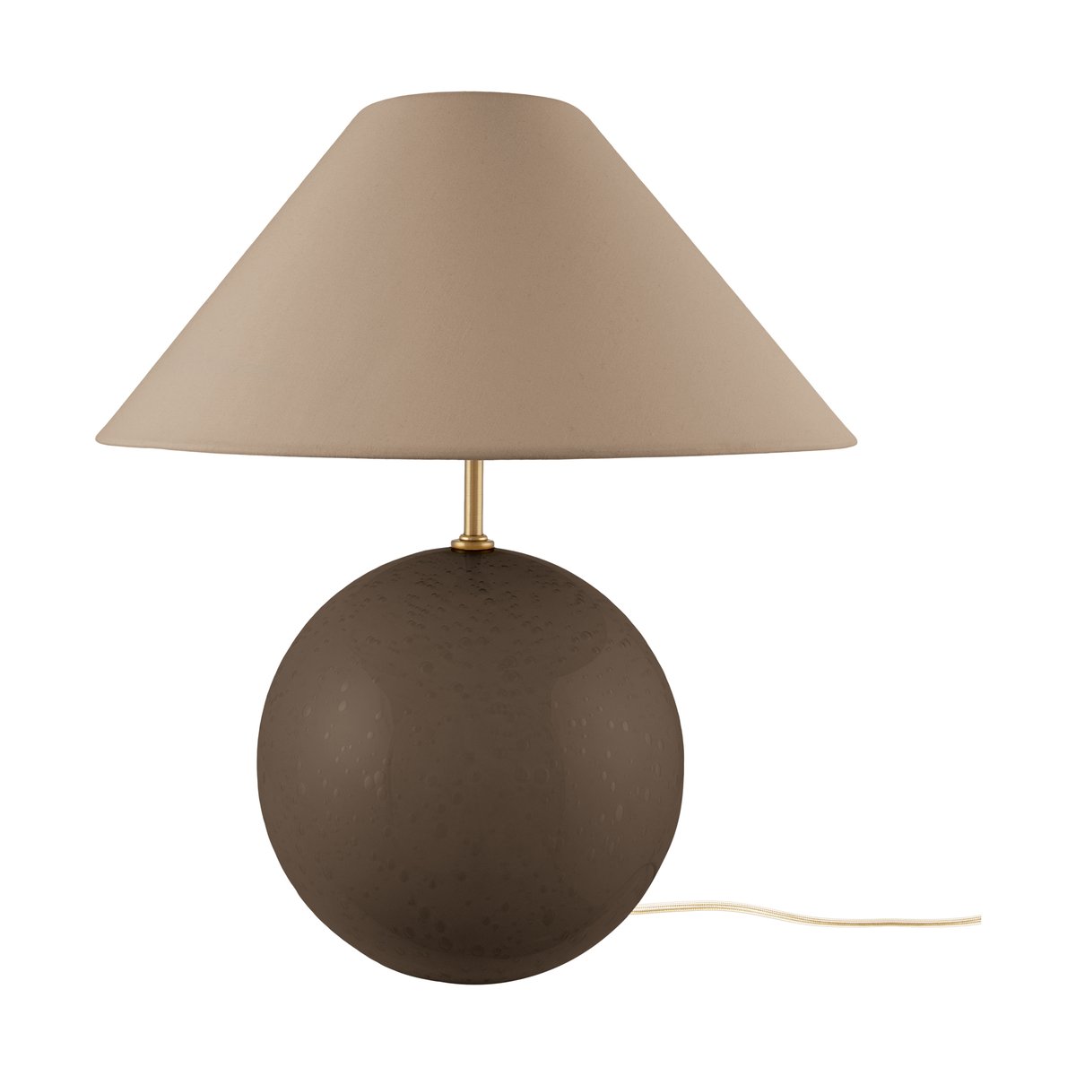 Globen Lighting Iris 35 bordlampe 39 cm Mocha