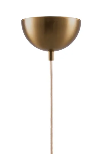 Iris pendel 25 - Creme-noir (hvit-gullfarget) - Globen Lighting