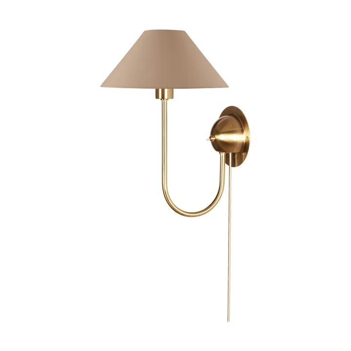 Iris vegglampe - Mocha - Globen Lighting