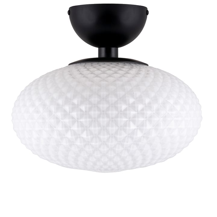 Jackson plafond Ø28 cm, Hvit-svart Globen Lighting