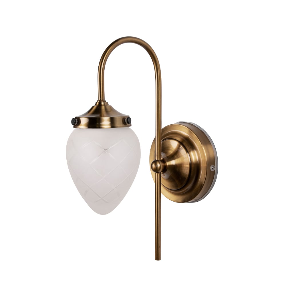 Globen Lighting Juni vegglampe frost
