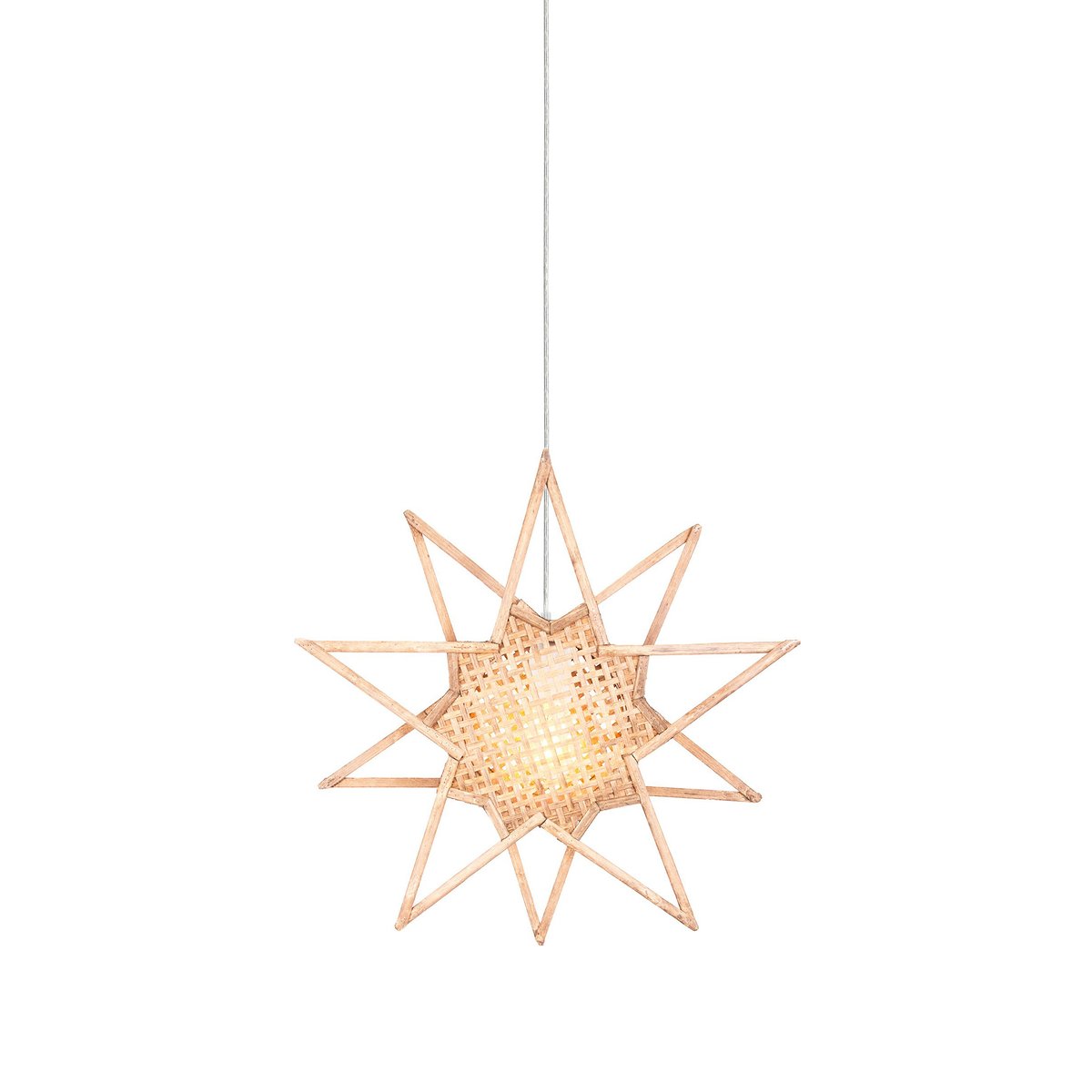 Globen Lighting Karin adventsstjerne Ø 45 cm Natur