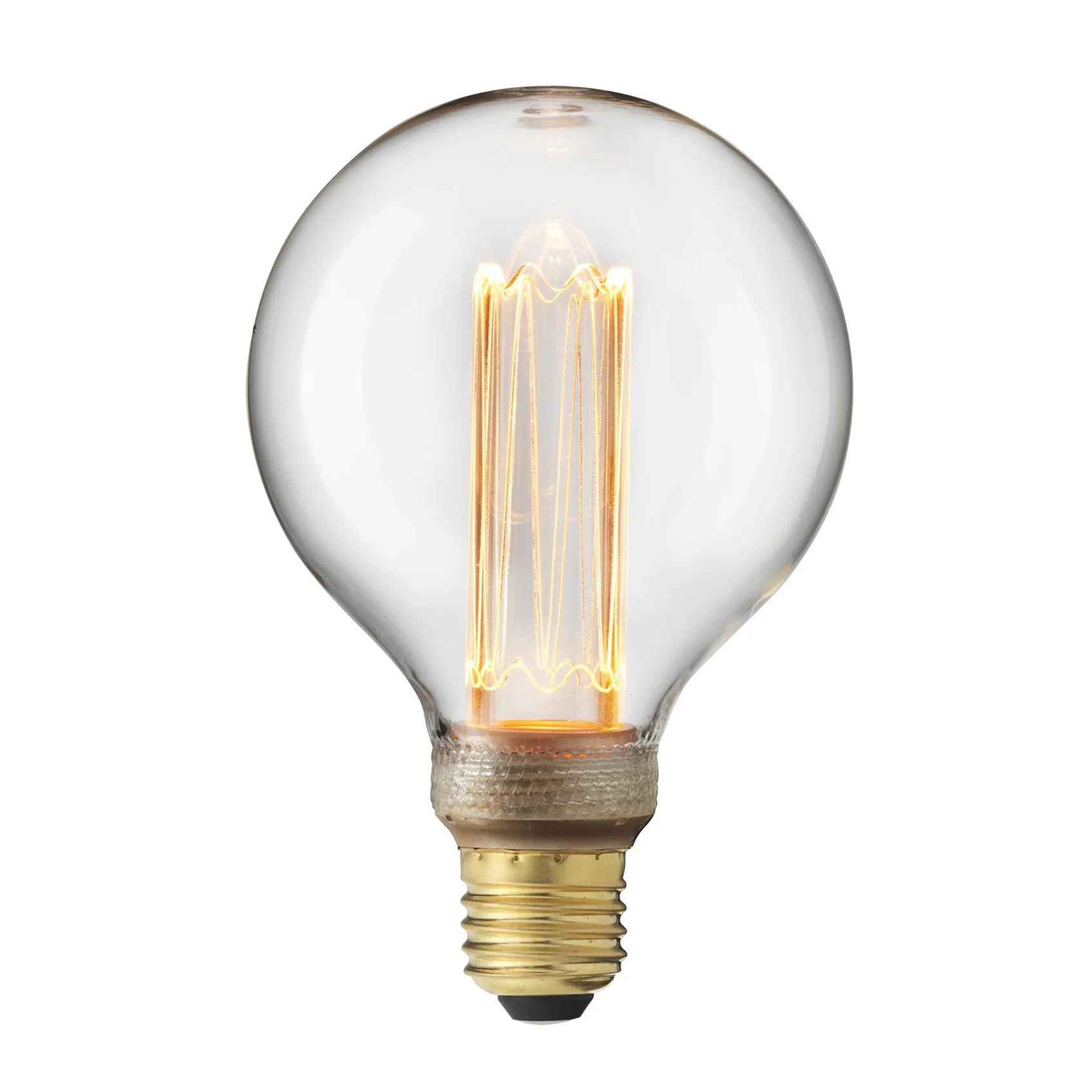 Laser filament LED E27 dimbar, 9,5 cm, E27 Globen Lighting