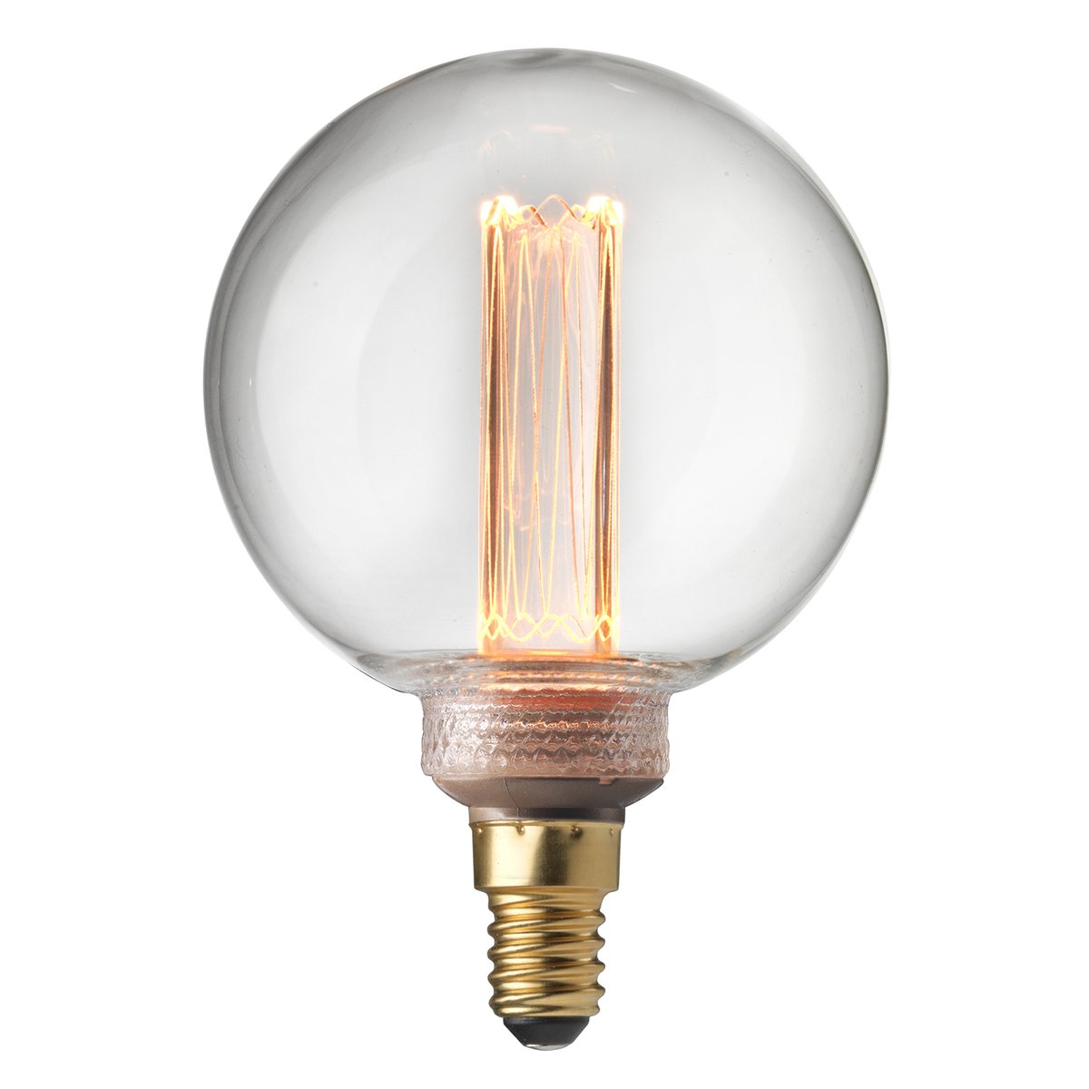 Globen Lighting Laser filament lyspære LED E14 8 cm, E14