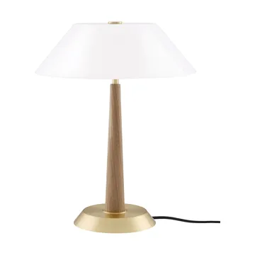 Ligna bordlampe - Eik-råmessing, Ø29x39,2 cm - Globen Lighting