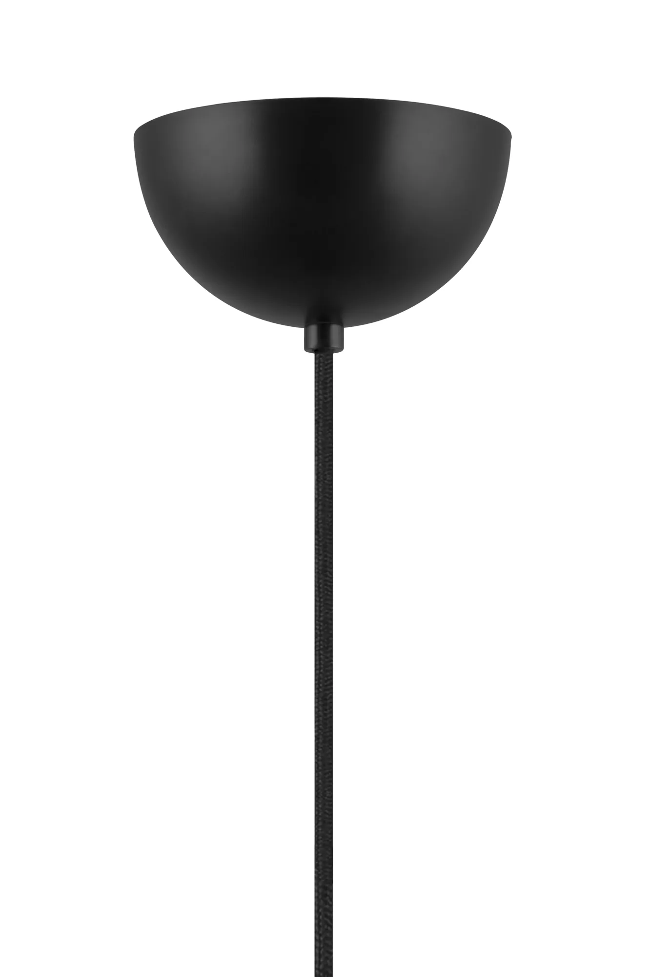 Lou pendel , 3, Hvit bouclé-svart, 46x46 cm Globen Lighting