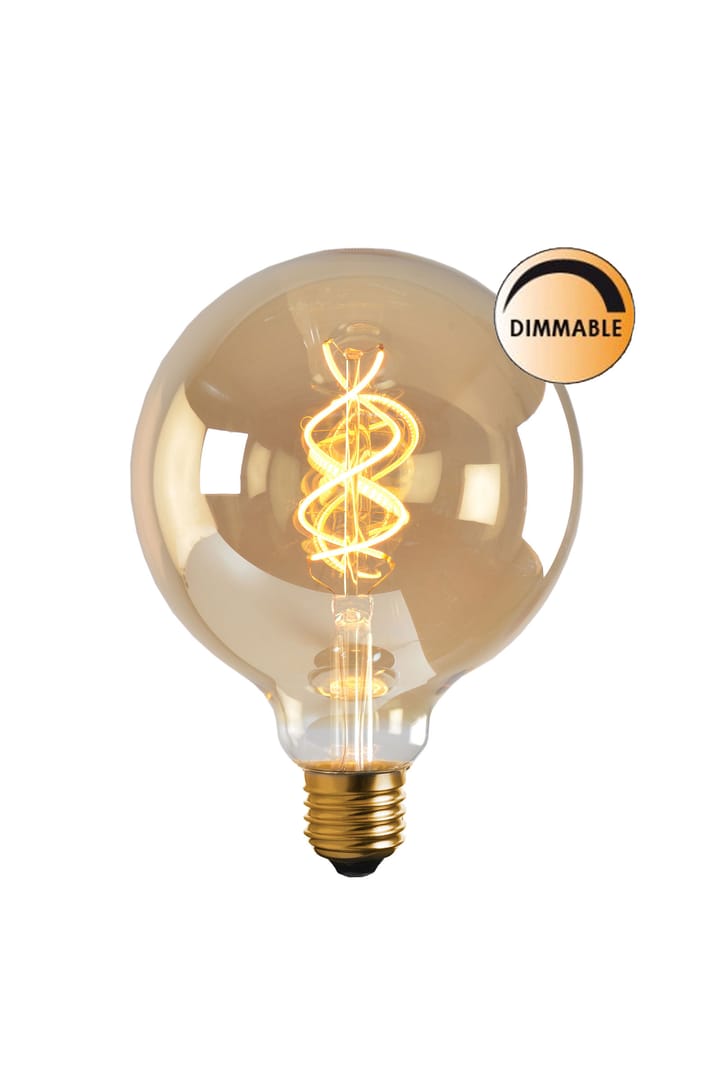 Lyspære LED Soft filament dimbar 100 mm, Gull Globen Lighting