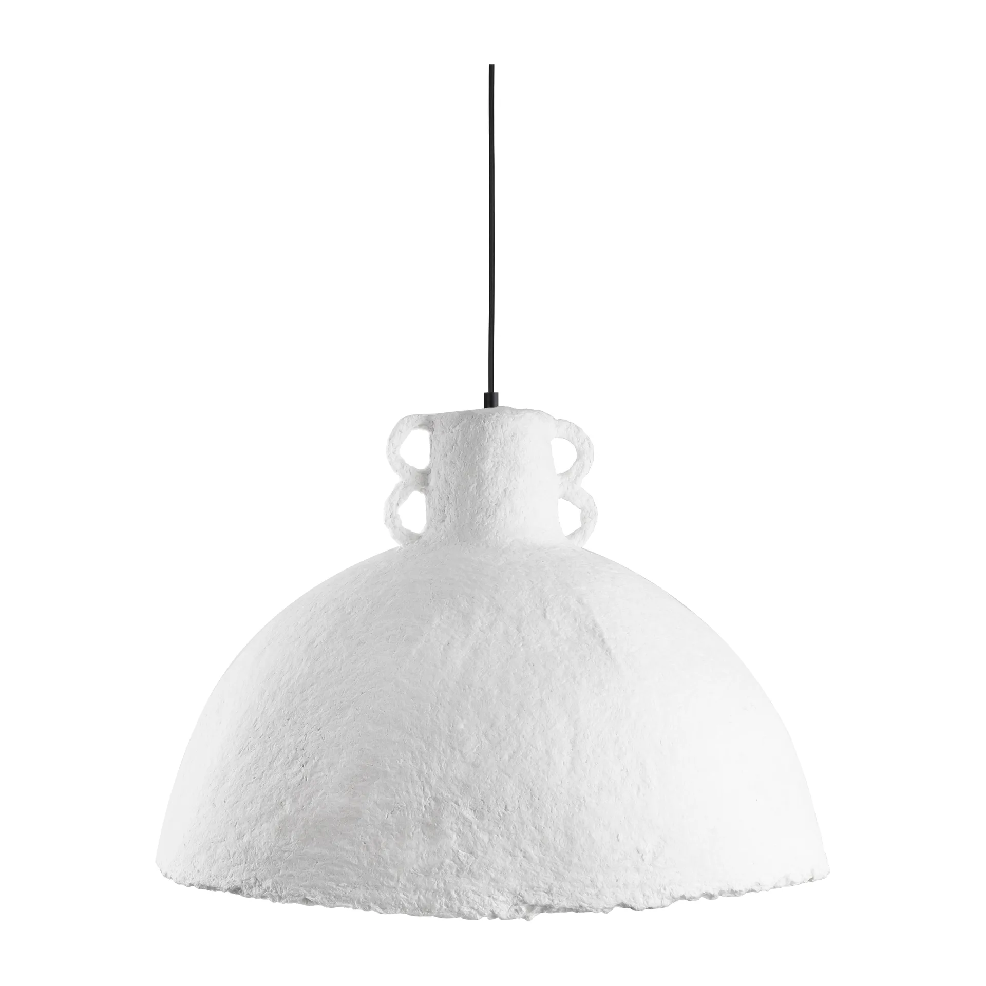 Maché pendel Ø 50 cm, Hvit Globen Lighting