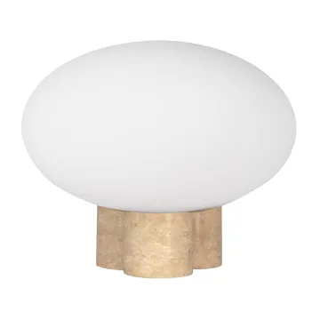 Mammut bordlampe Ø 28 cm - Travertin - Globen Lighting
