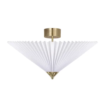 Matisse plafond Ø 60 cm - Messing-hvit - Globen Lighting