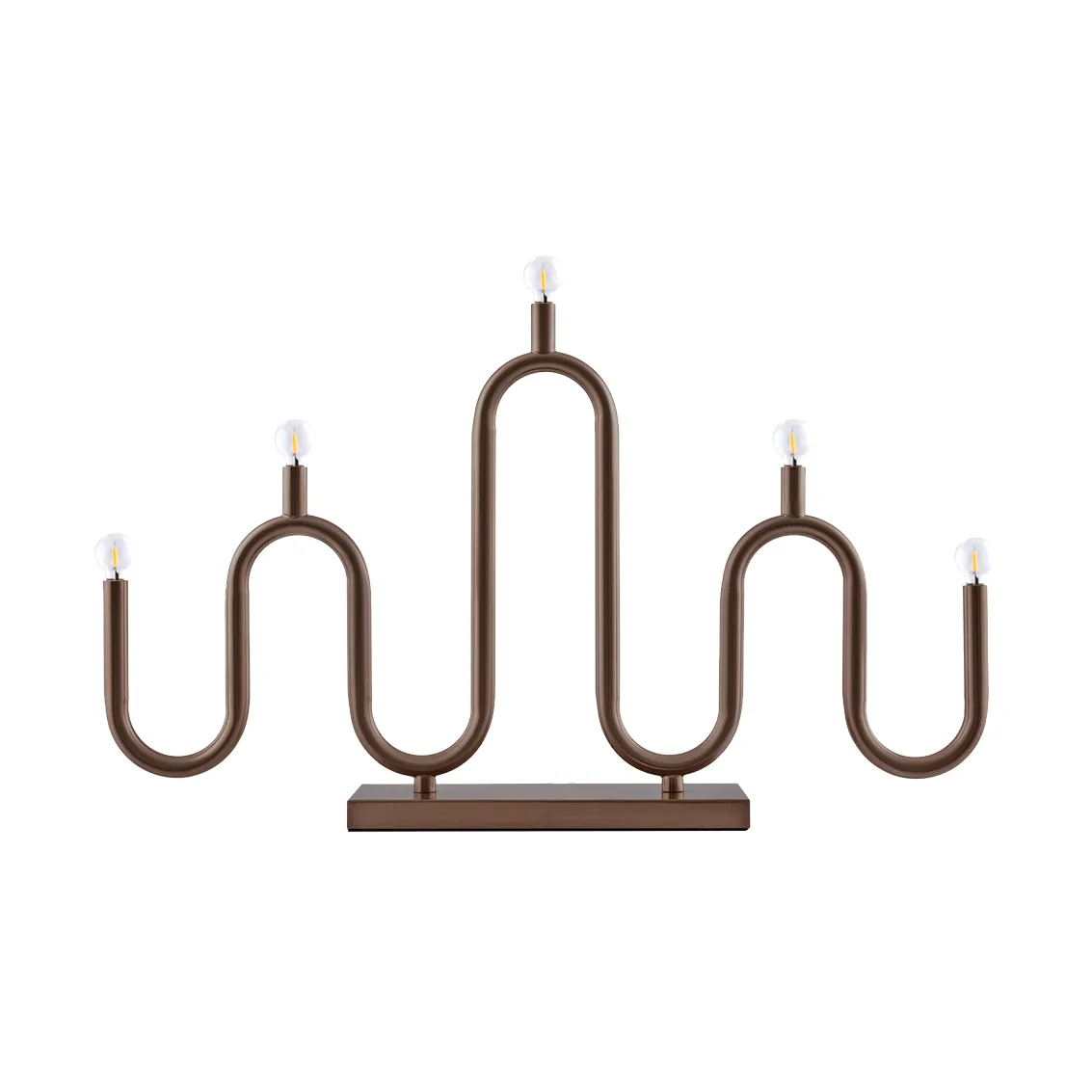Globen Lighting Noel 5 adventslysestake Bronse