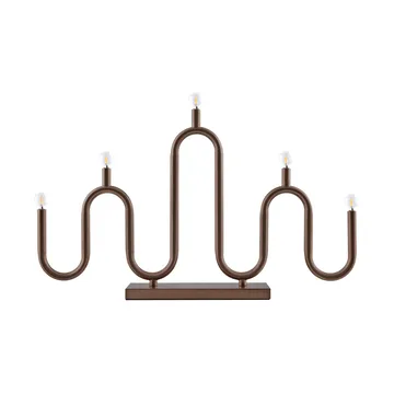 Noel 5 adventslysestake - Bronse - Globen Lighting
