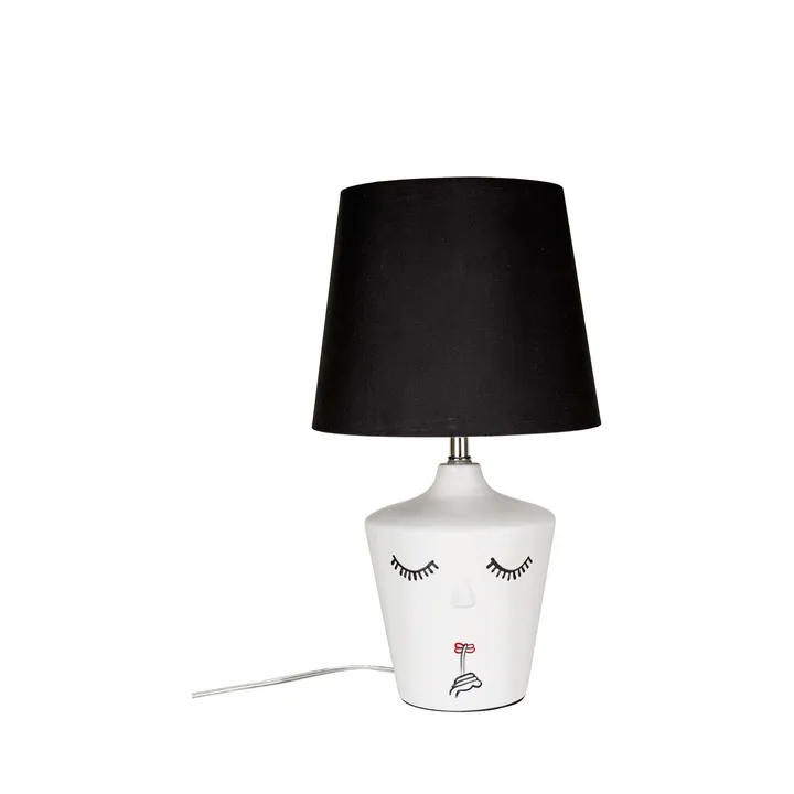 Nora bordlampe - Svart-hvitt - Globen Lighting