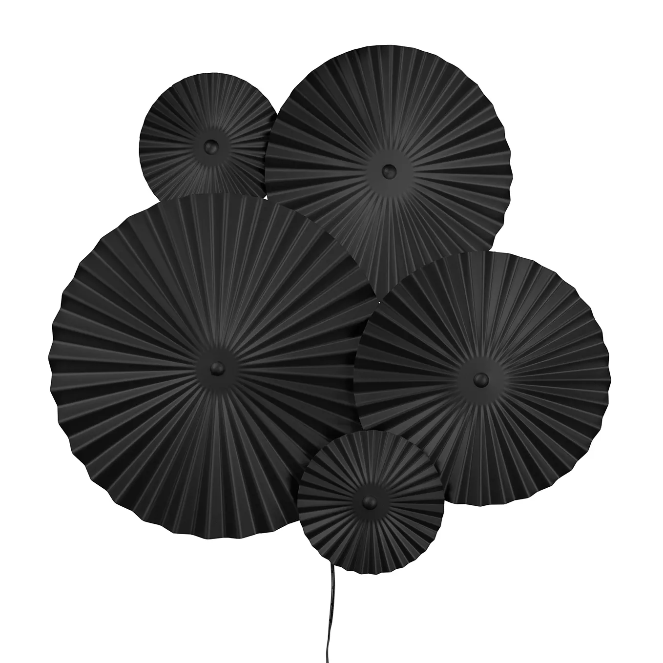 Omega vegglampe, Svart Globen Lighting