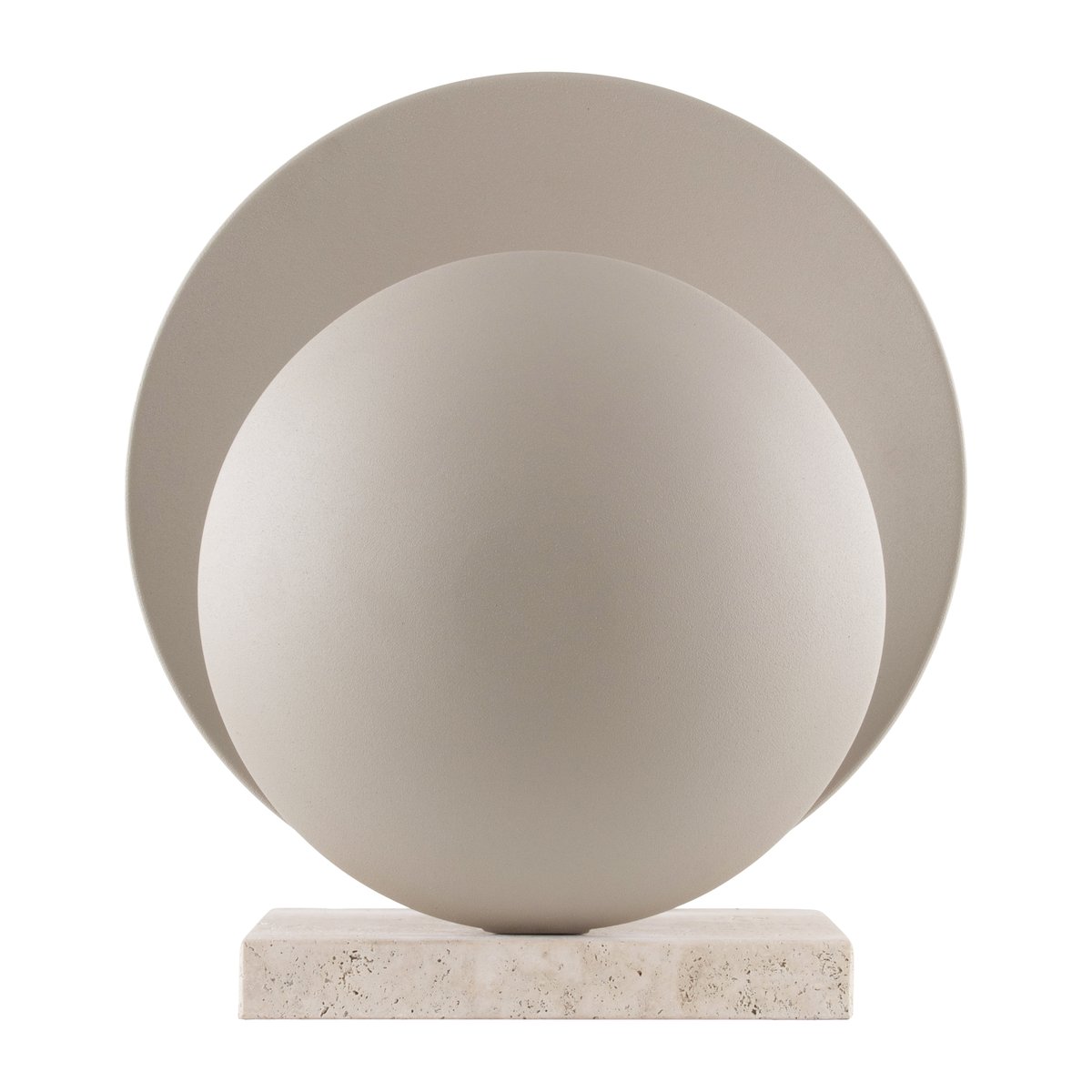 Globen Lighting - Orbit Bordlampe Beige/Travertin