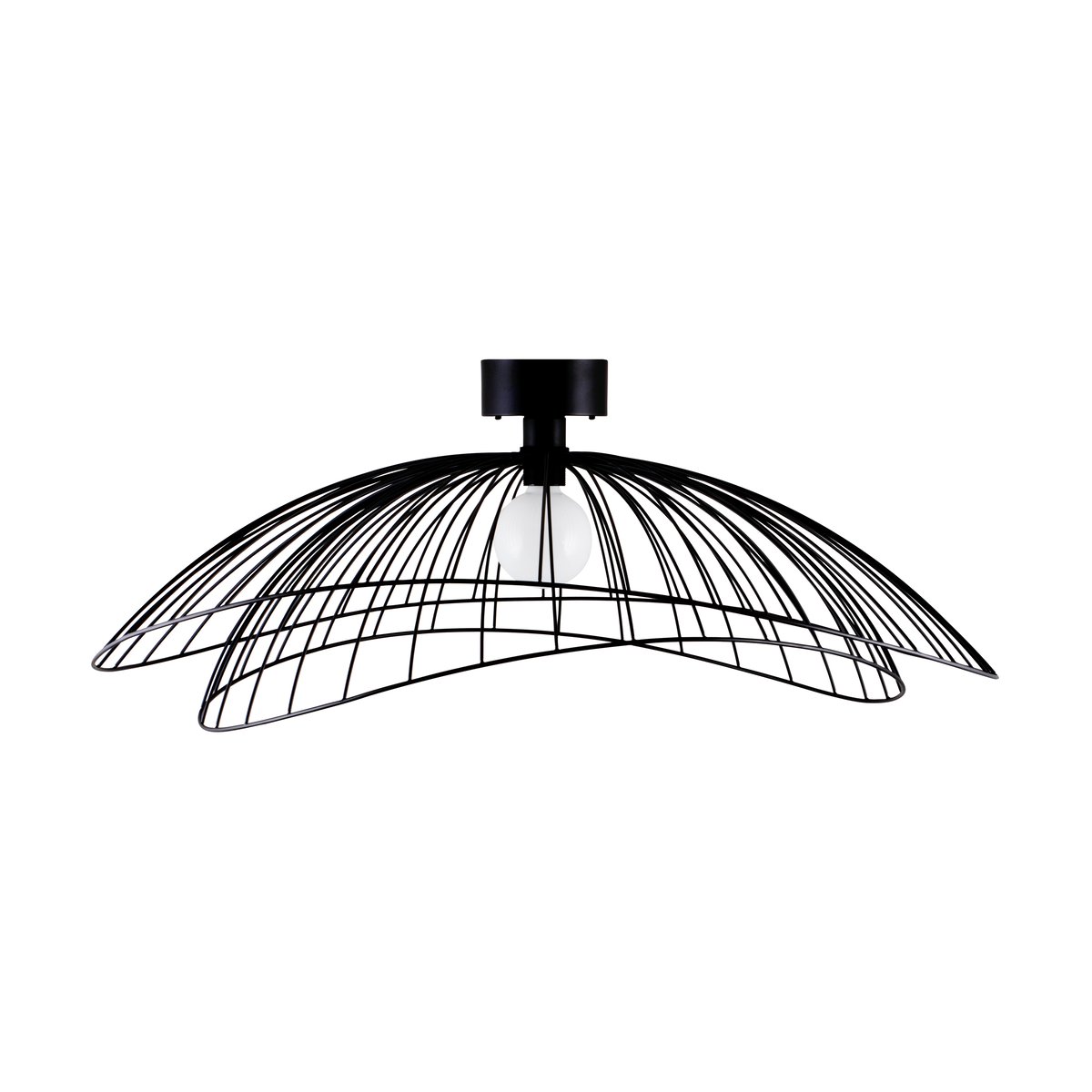 Globen Lighting - Ray 85 Vegglampe/Taklampe Svart