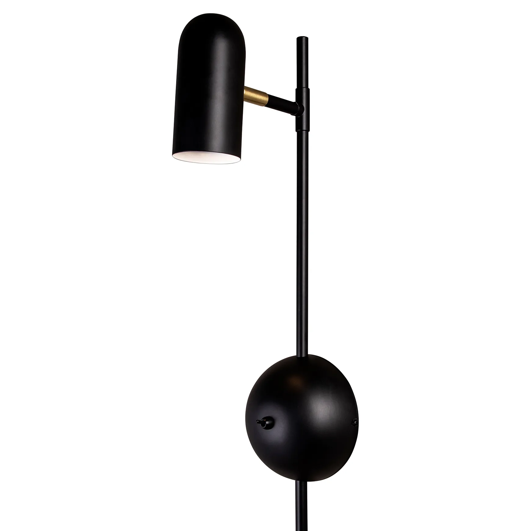 Swan vegglampe, Svart Globen Lighting