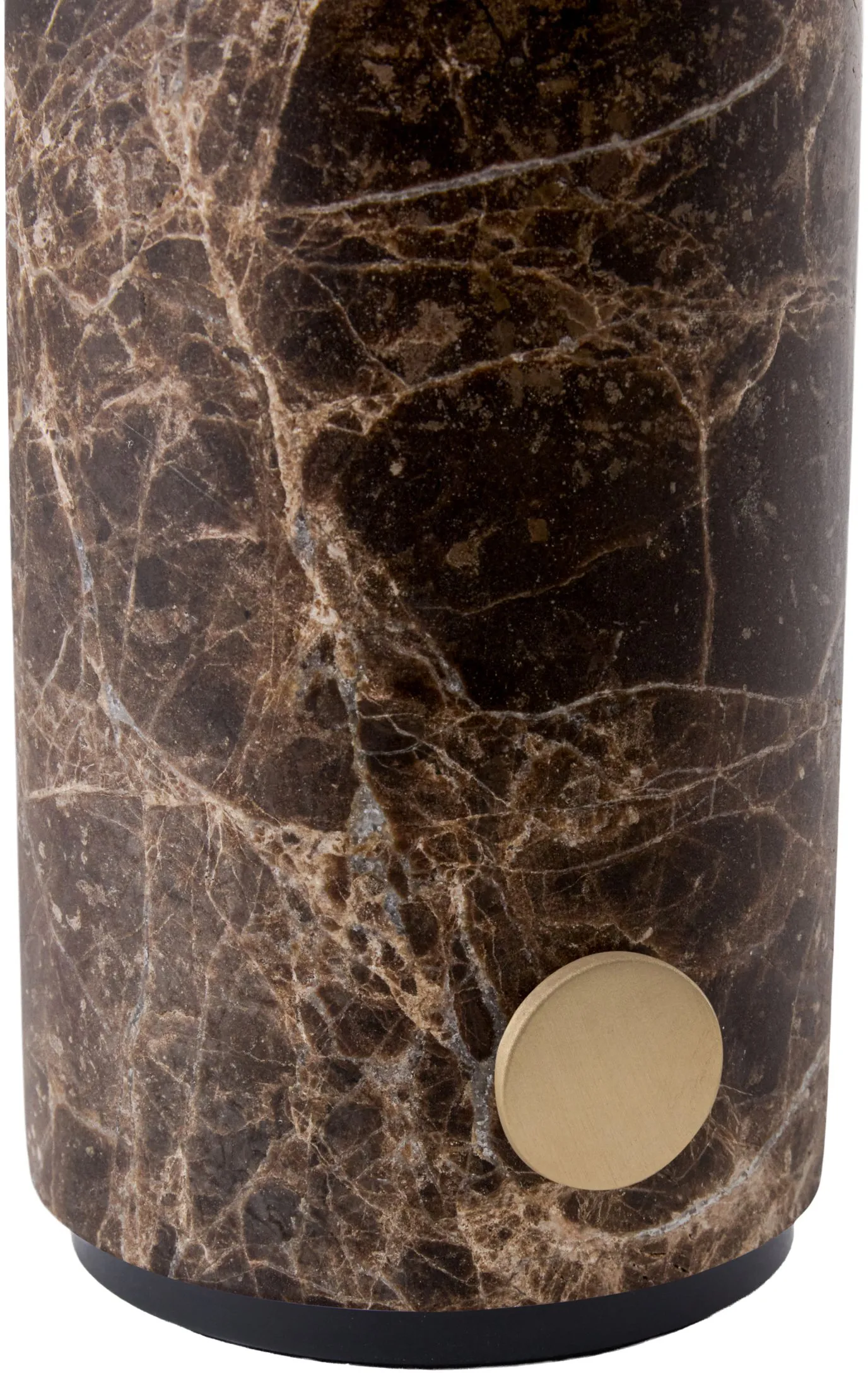 Torrano bordlampe portabel, Brun marmor, 27,5 cm Globen Lighting