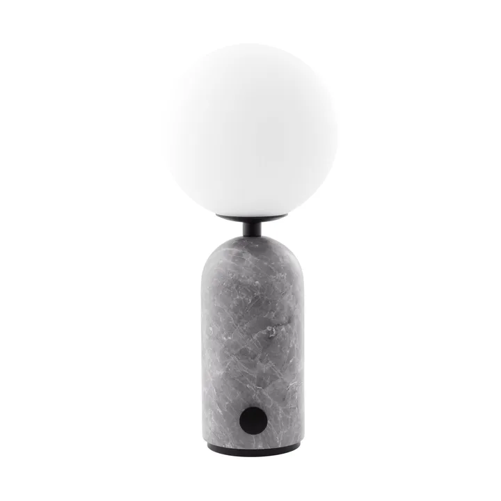 Torrano bordlampe portabel - Grå marmor, 27,5 cm - Globen Lighting