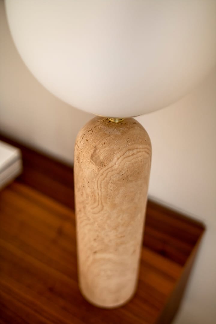 Torrano bordlampe, Travertin Globen Lighting