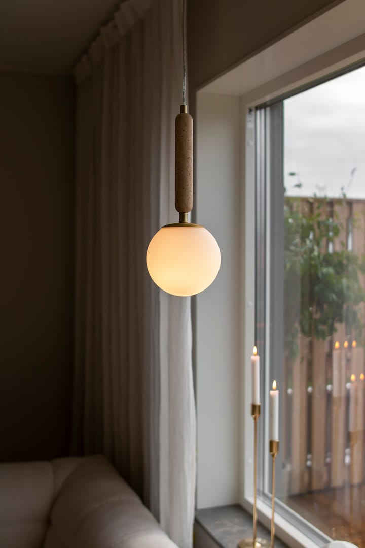 Torrano pendel 15 cm, Travertin Globen Lighting