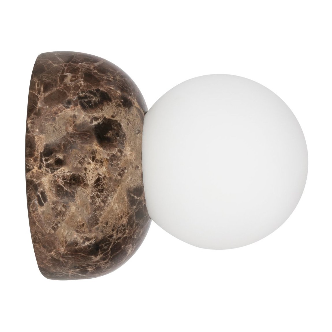 Globen Lighting Torrano vegglampe/takplafond 13 cm Brun
