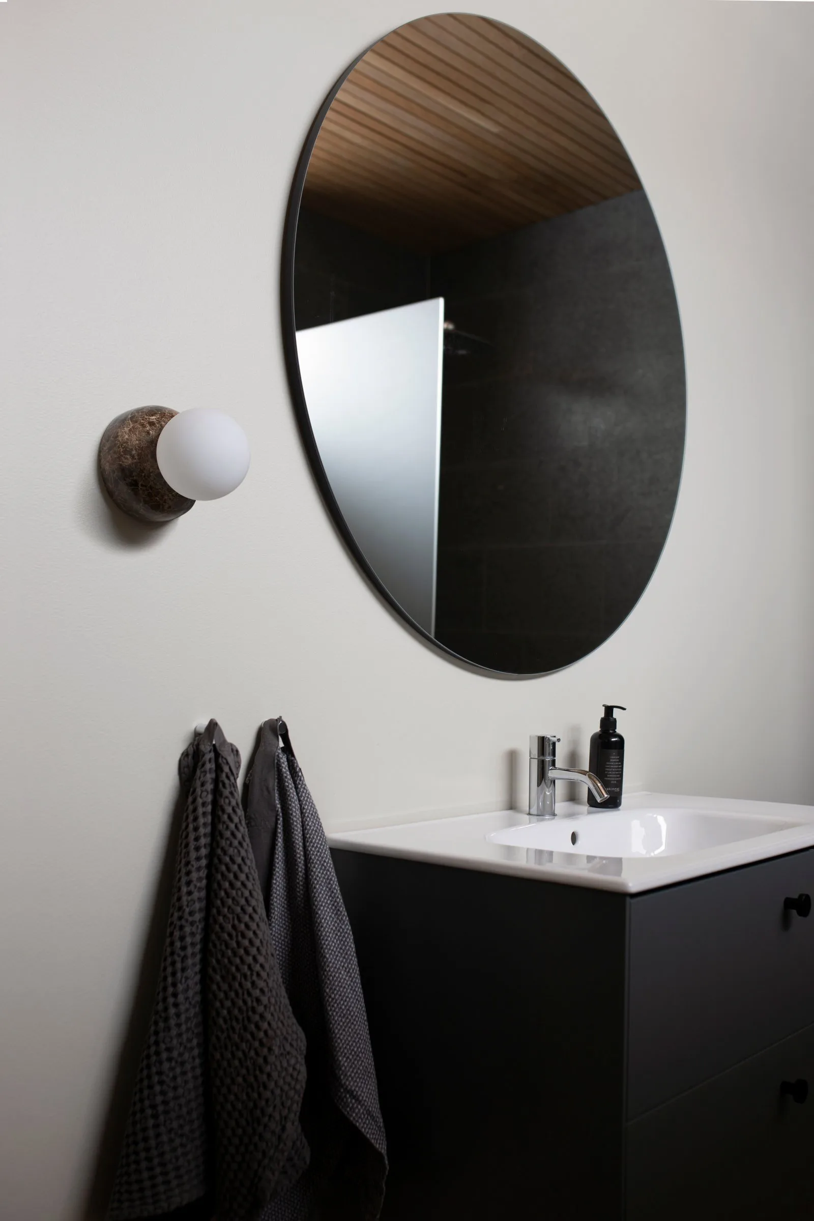 Torrano vegglampe/takplafond 13 cm, Brun Globen Lighting