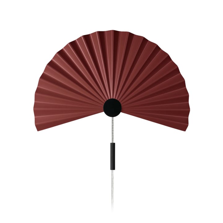 Zen vegglampe 35 cm, Maroon-black Globen Lighting