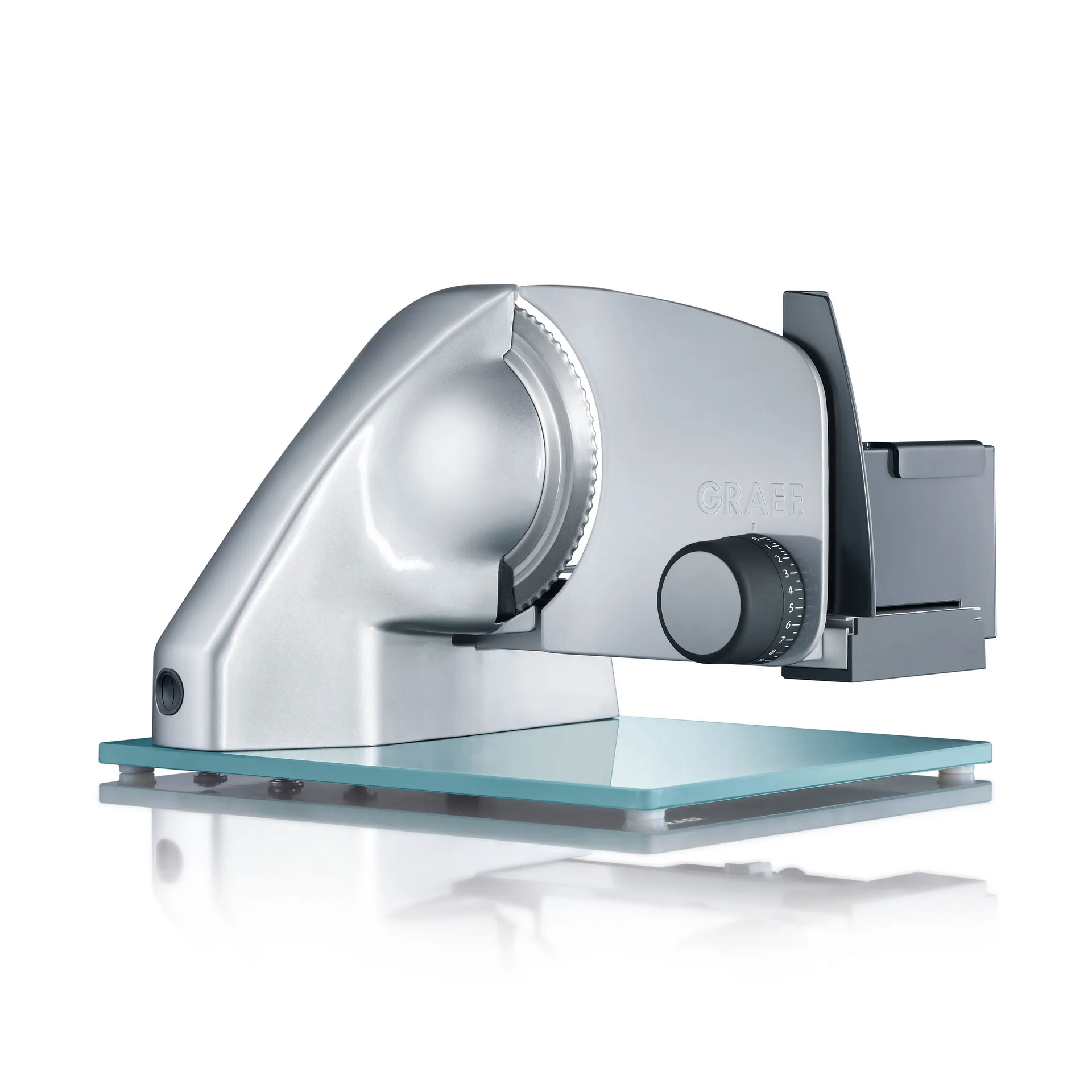 Graef Vivo Twin V22 skjæremaskin tannet+glatt blad, Rustfritt stål Graef