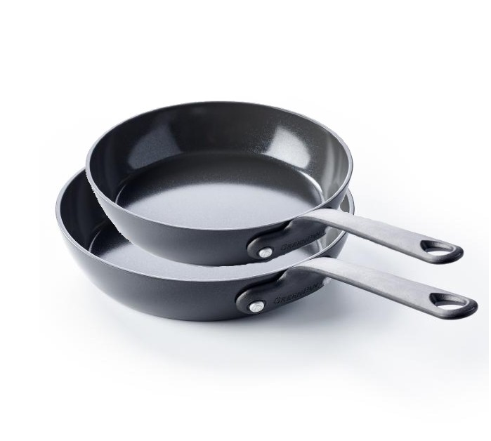GreenPan Craft stekepannesett + underlag 20 + 28 cm