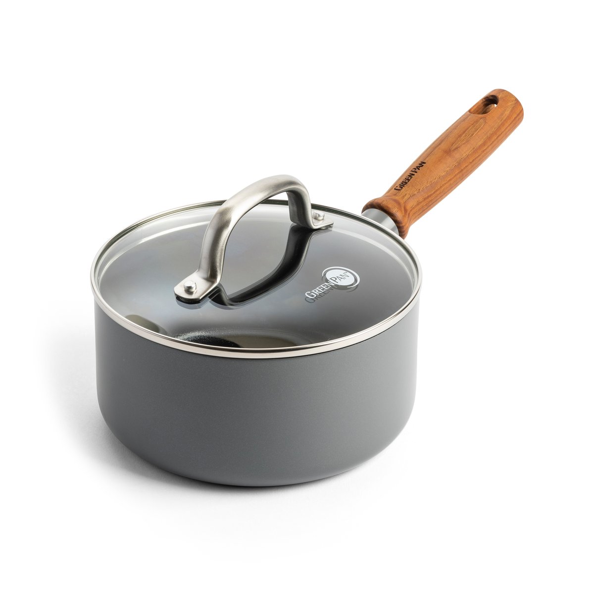 GreenPan Mayflower Pro kasserolle med lokk 18 cm