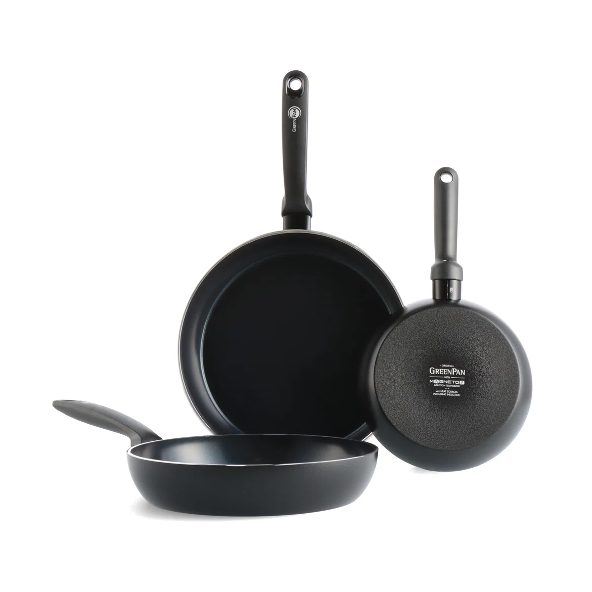 GreenPan Torino stekepannesett 3 deler