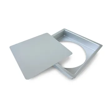 Guardini Professional ildfast form - Aluminium, avtakbar bunn, 26x26 cm - Guardini