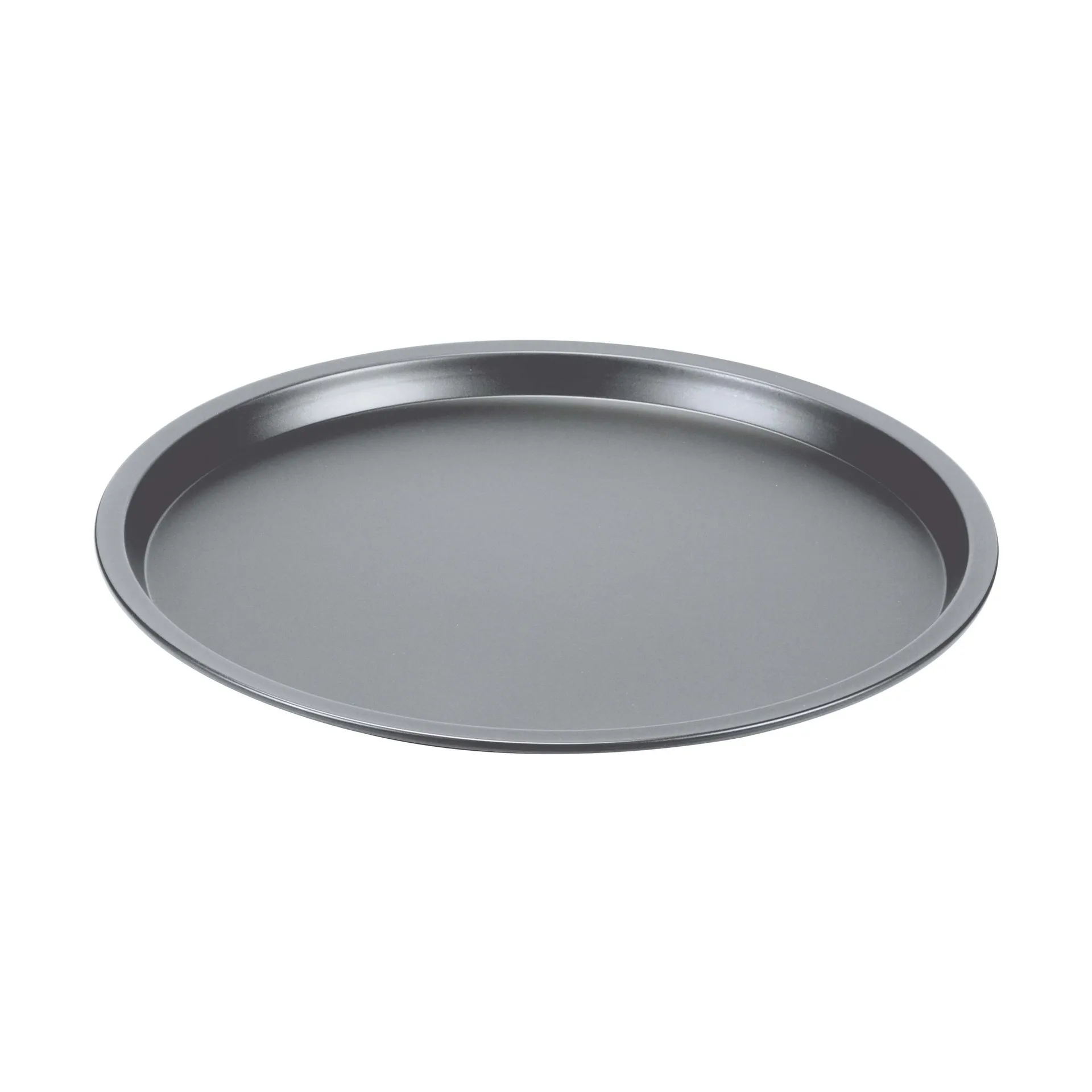 Silver Eligance pizzaplate, Stål, rund, Ø32 cm Guardini