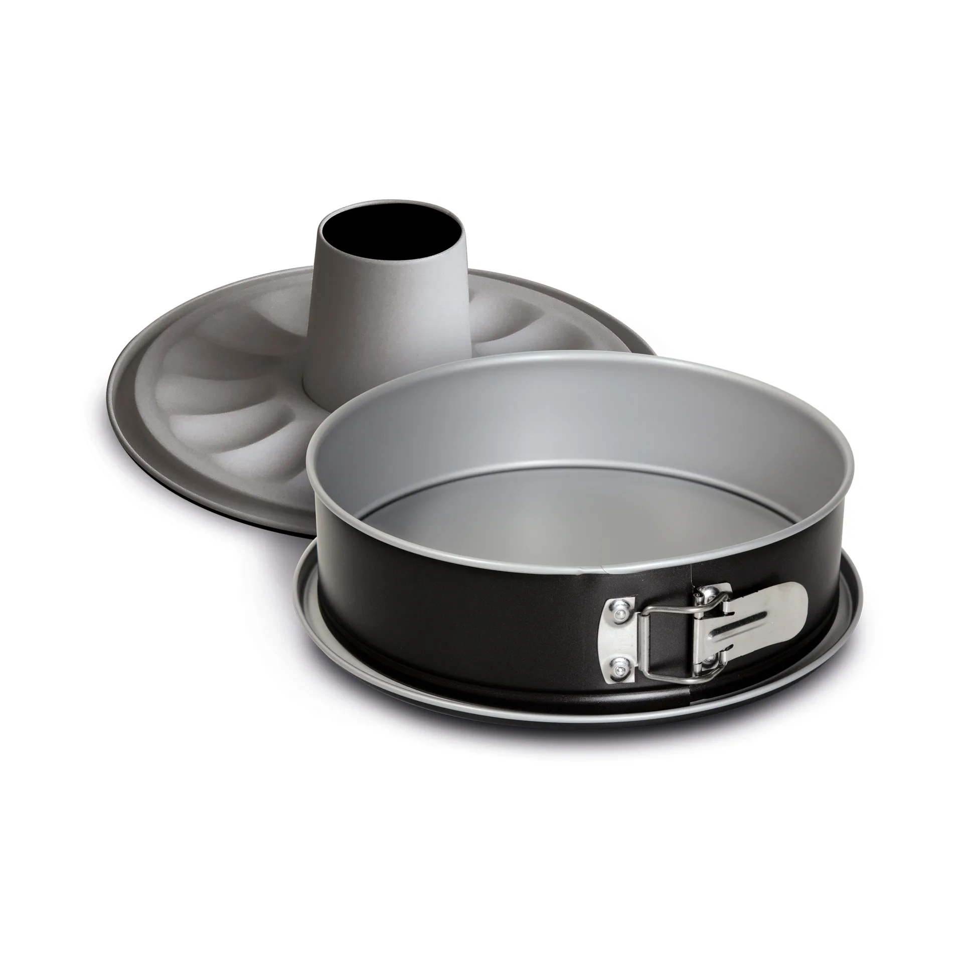 Silver Eligance springform, Stål, inkl midtrør, Ø26 cm Guardini