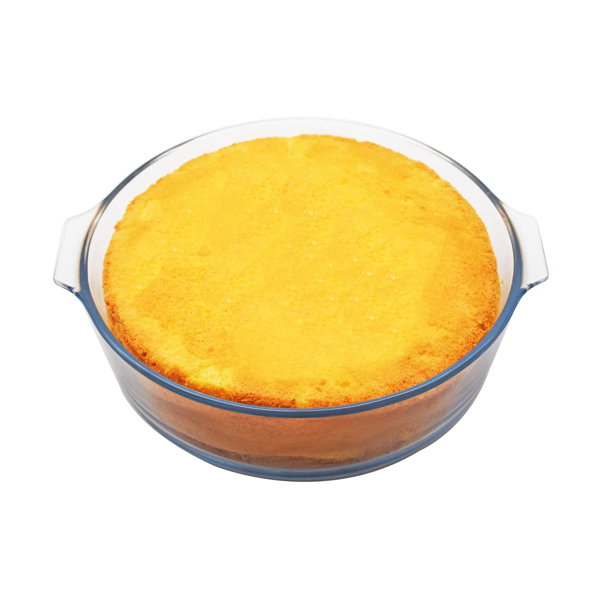 Vetro ildfast form, Glass, med håndtak, Ø21 cm Guardini