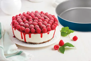 Xbake bakeform - Stål, rund, Ø28x5,2 cm - Guardini