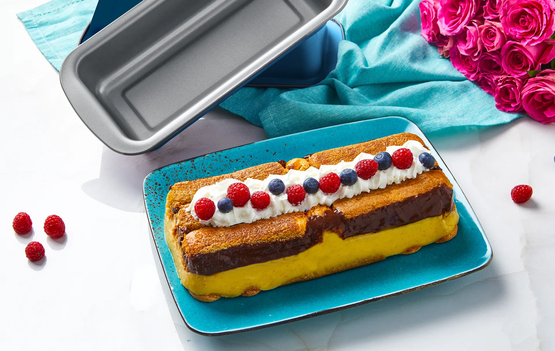 Xbake brødform, Stål, 25x11x6,4 cm Guardini