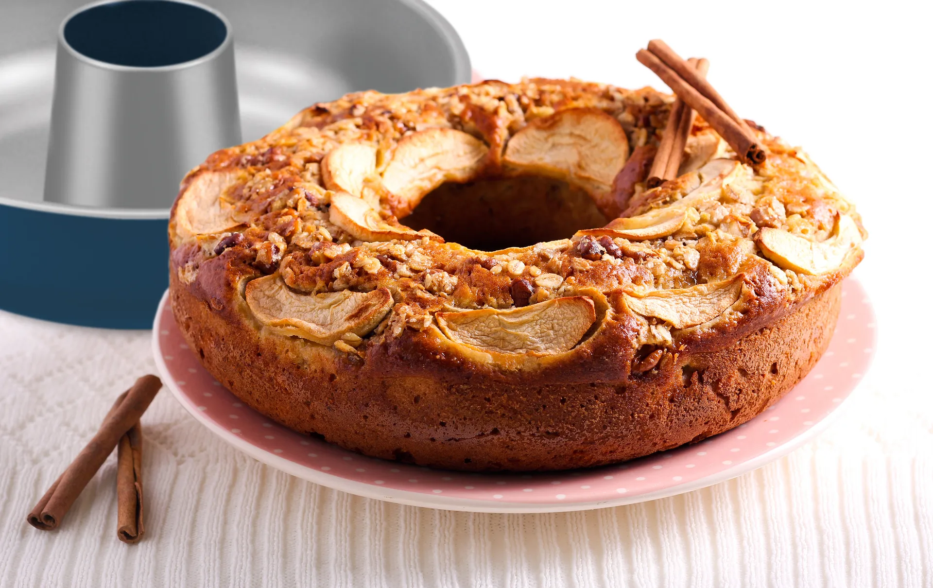 Xbake kakeform, Stål, glatt, Ø25 cm Guardini