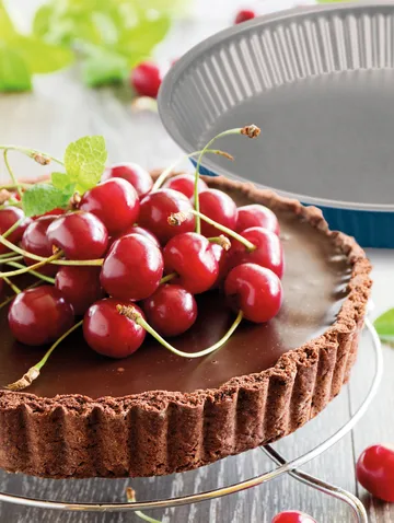 Xbake paiform - Stål, rund, Ø28x4 cm - Guardini