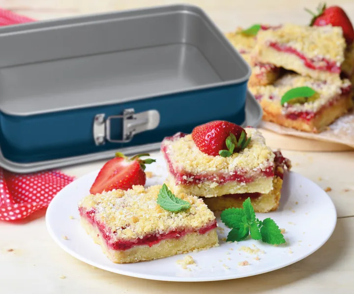 Xbake springform - Stål, rektangulær, 27x19x7 cm - Guardini