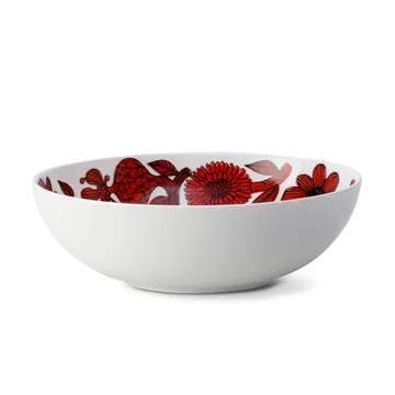 Röd Aster skål - Ø 17 cm - Gustafsbergs Porslinsfabrik