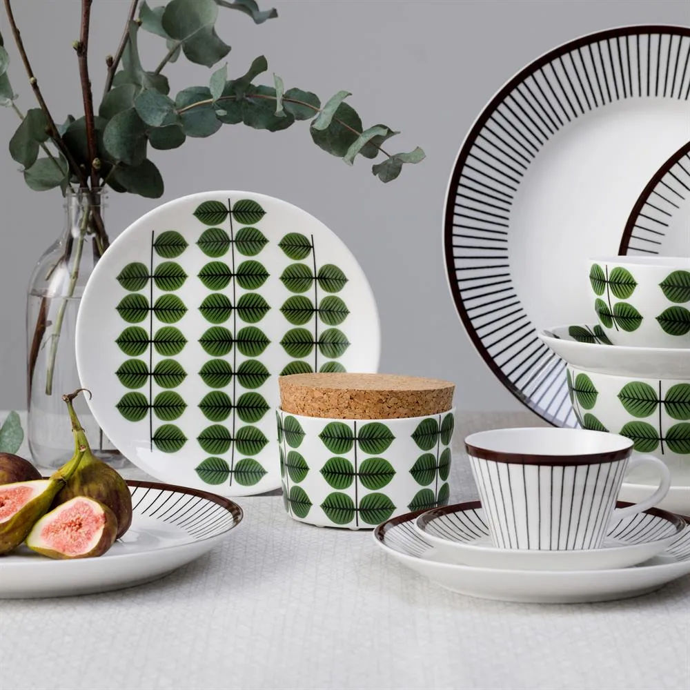 Ribb tallerken, Ø 28 cm Gustavsbergs Porslinsfabrik