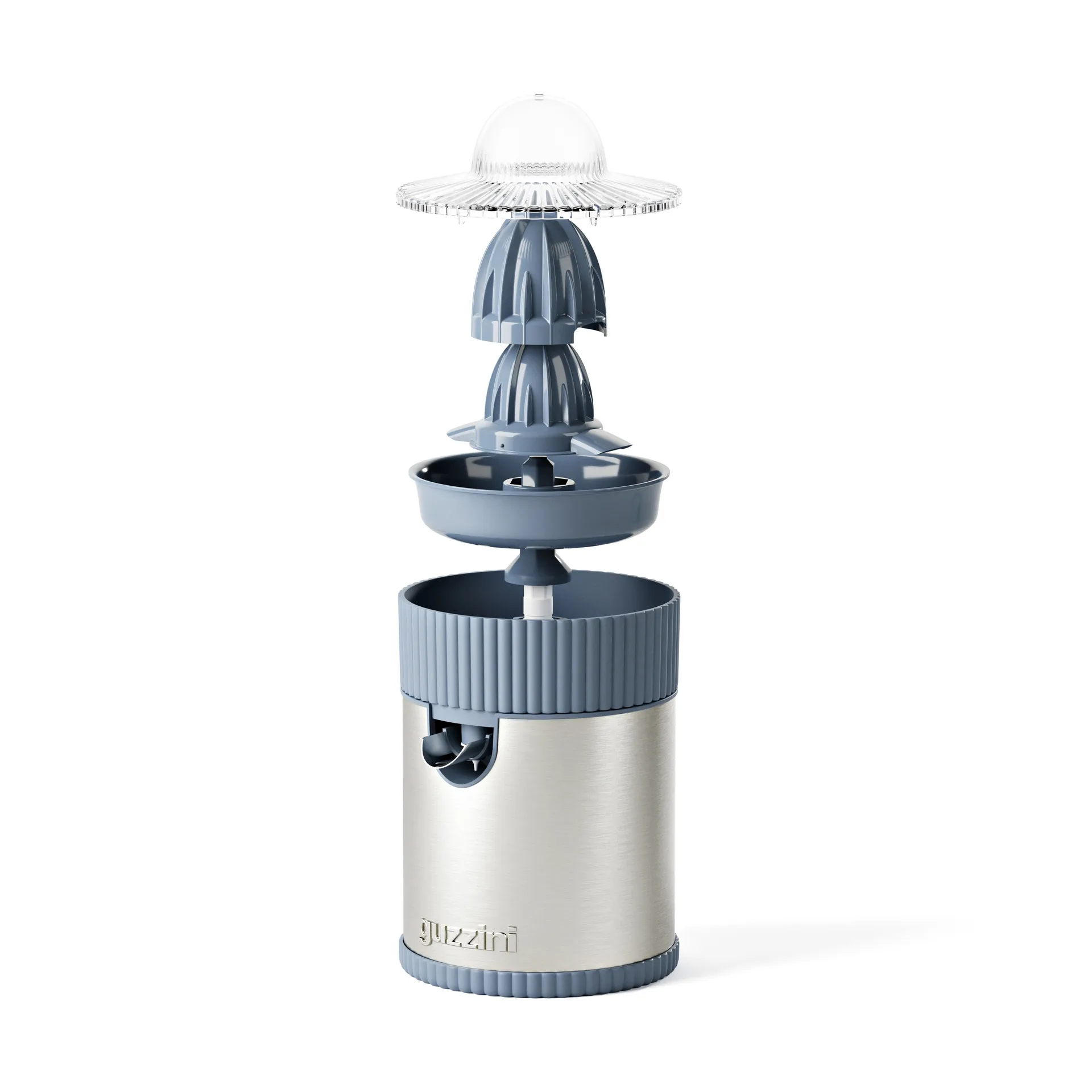 Sous chef elektrisk juicepresse, Navy blue Guzzini