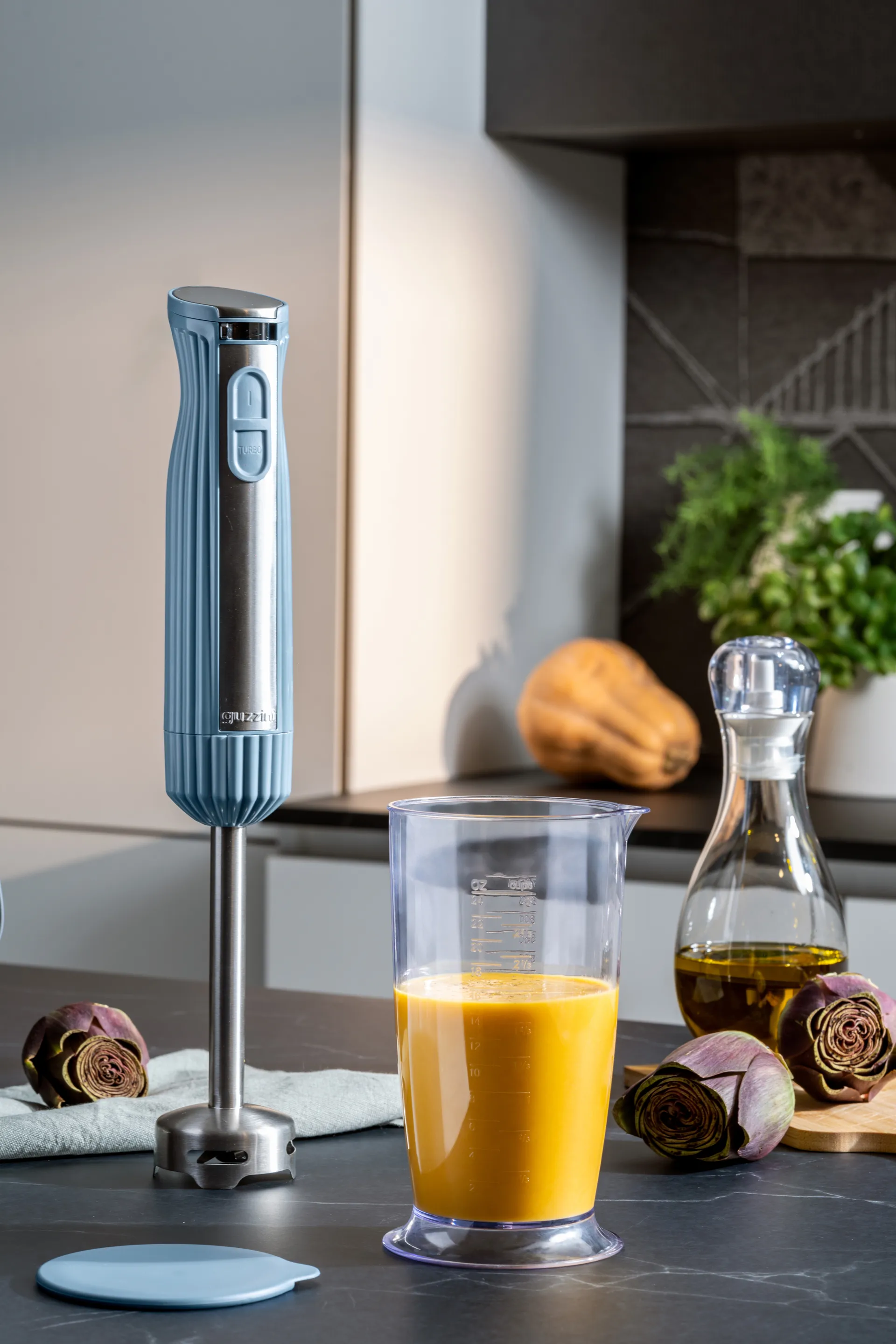 Sous chef stavmikser, Navy blue, 2 deler Guzzini