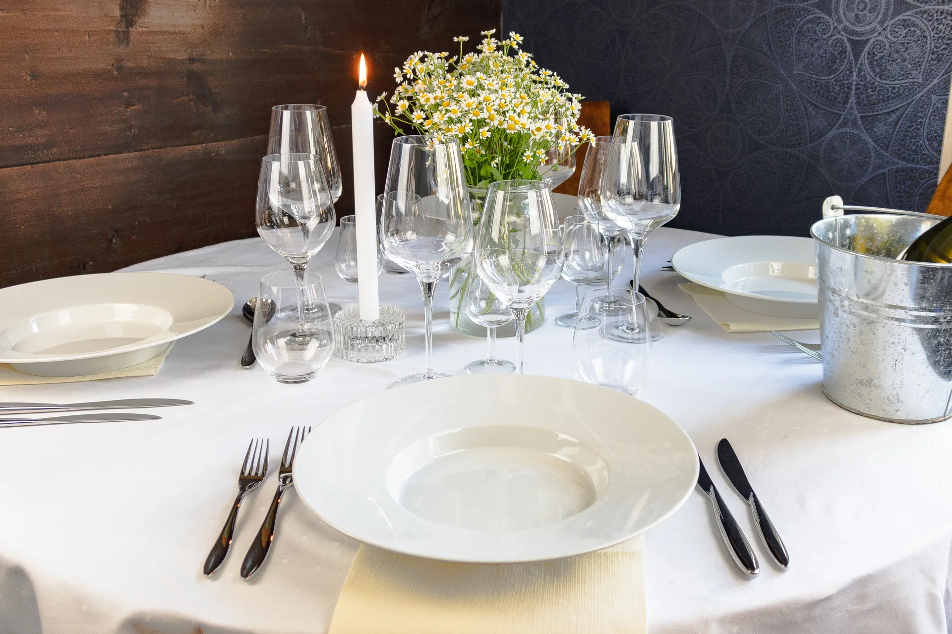 Maria forrettsbestikk 12 deler, Rustfritt stål Hardanger Bestikk