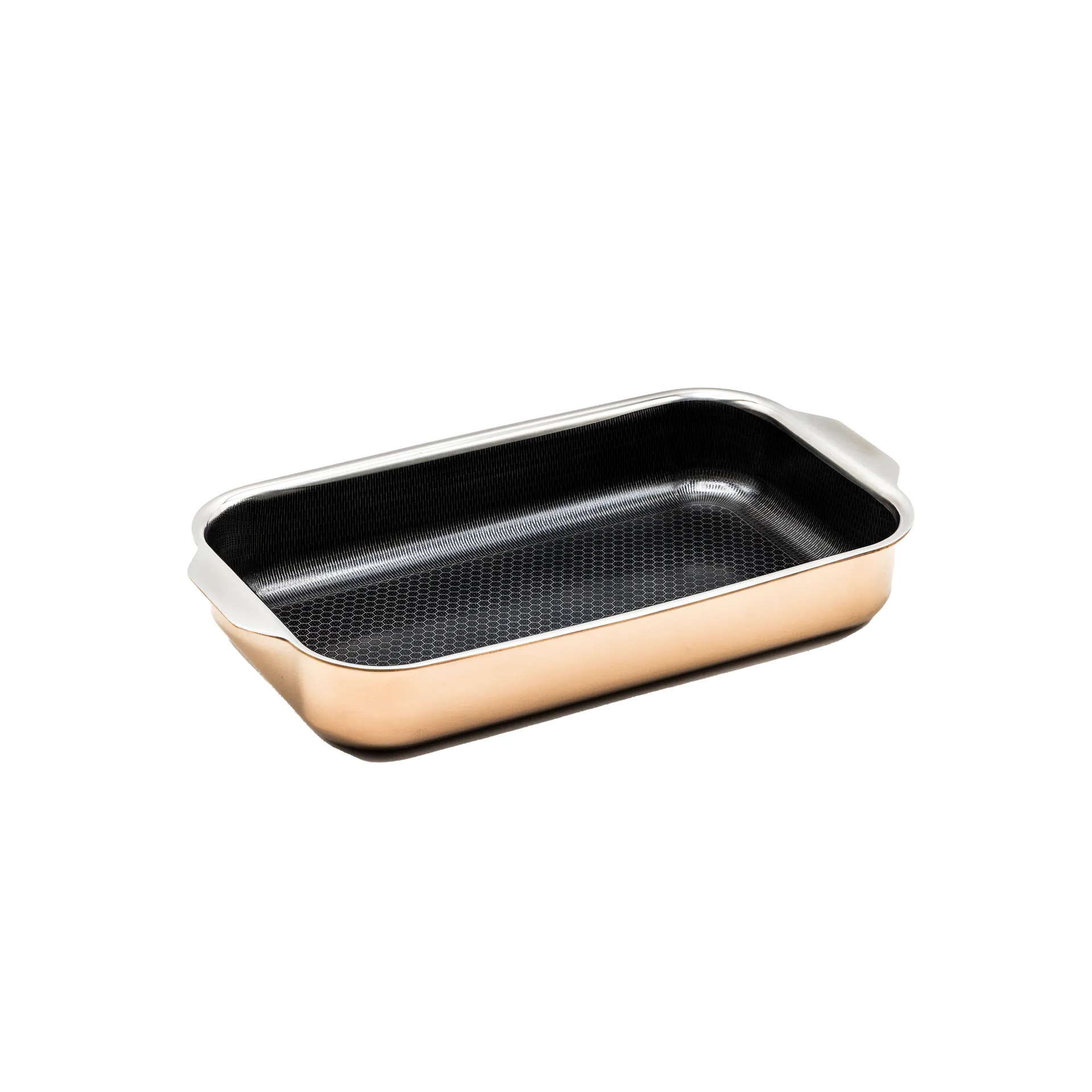 Hâws Santo roaster ugnsform hybrid coating rose gold, 32x18 cm Hâws